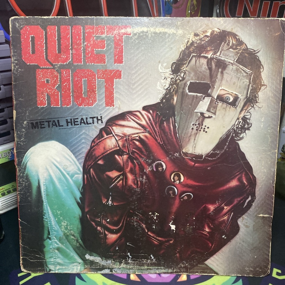 QUIET RIOT - Metal Health -Vinyl LP Metal Hair Band See Pics
